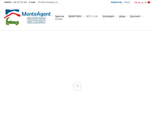 Tablet Screenshot of monteagent.com